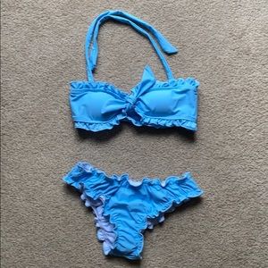 Baby blue bikini